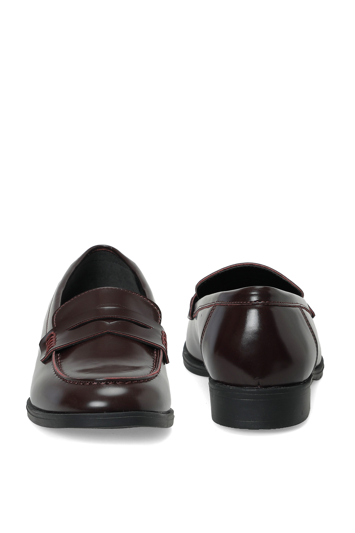 Butigo 26K-213 Bordo Kadın Loafer görsel 4