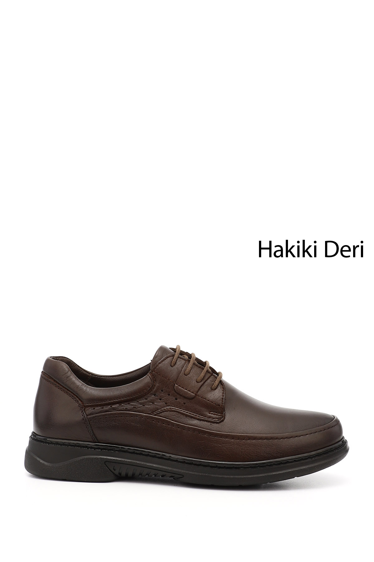 GÖNDERİ(R) Erkek TÜTÜN KAHVE Bağcıklı Hakiki Deri Comfort Ayakkabı
