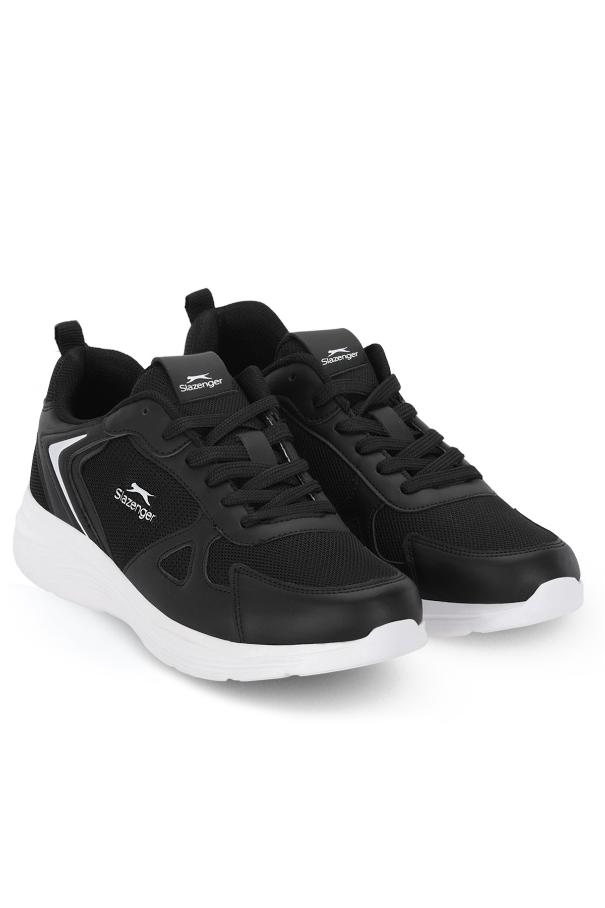 SLAZENGER FINESSE I Erkek Siyah / Beyaz Koşu & Yürüyüş Spor Ayakkabısı görsel 2