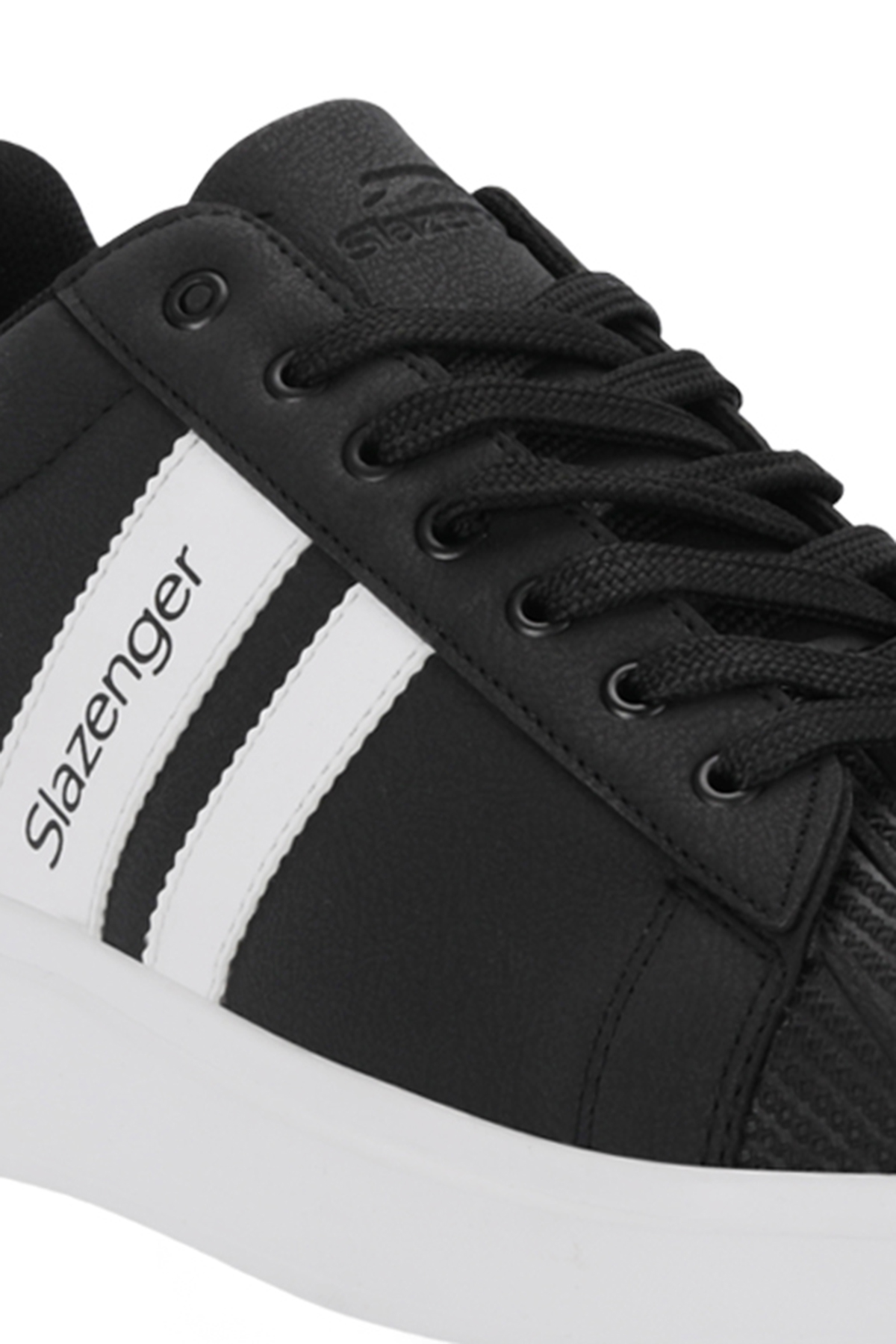 SLAZENGER PHANTOS I Kadın Siyah / Beyaz Günlük Spor Ayakkabısı görsel 4