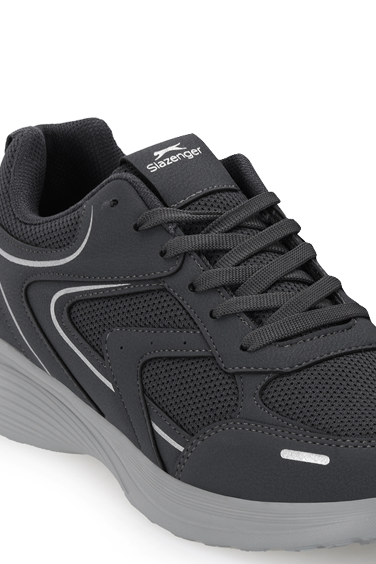 SLAZENGER ECHOMAX I Kadın Koyu Gri Koşu & Yürüyüş Spor Ayakkabısı görsel 4