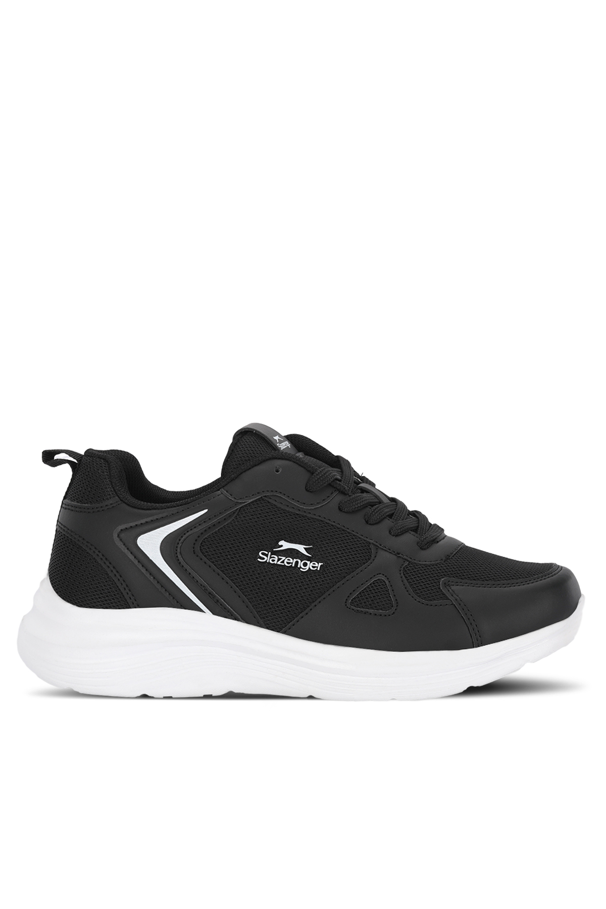 SLAZENGER FINESSE I Erkek Siyah / Beyaz Koşu & Yürüyüş Spor Ayakkabısı