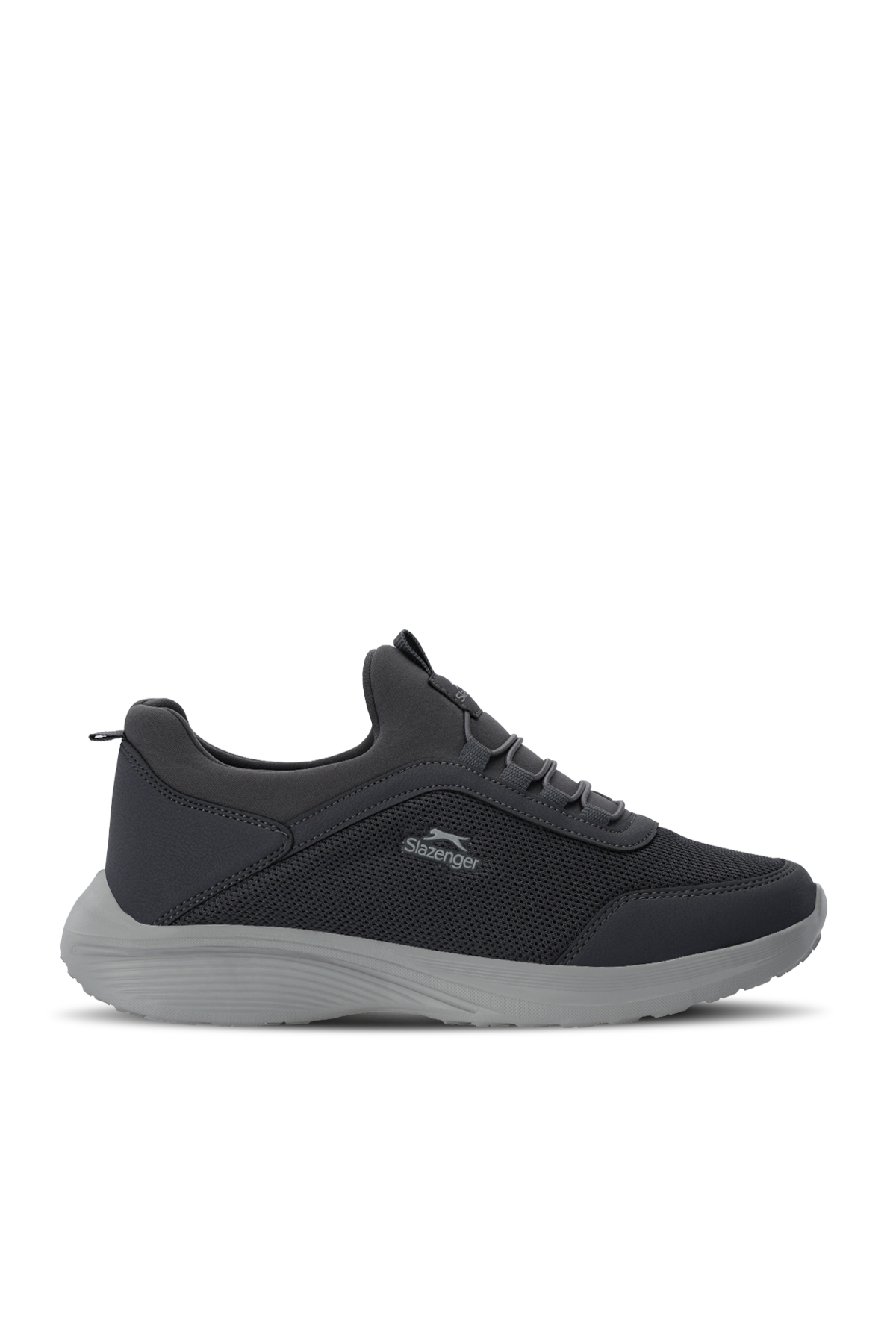 SLAZENGER EBONY I Kadın Koyu Gri Koşu & Yürüyüş Spor Ayakkabısı