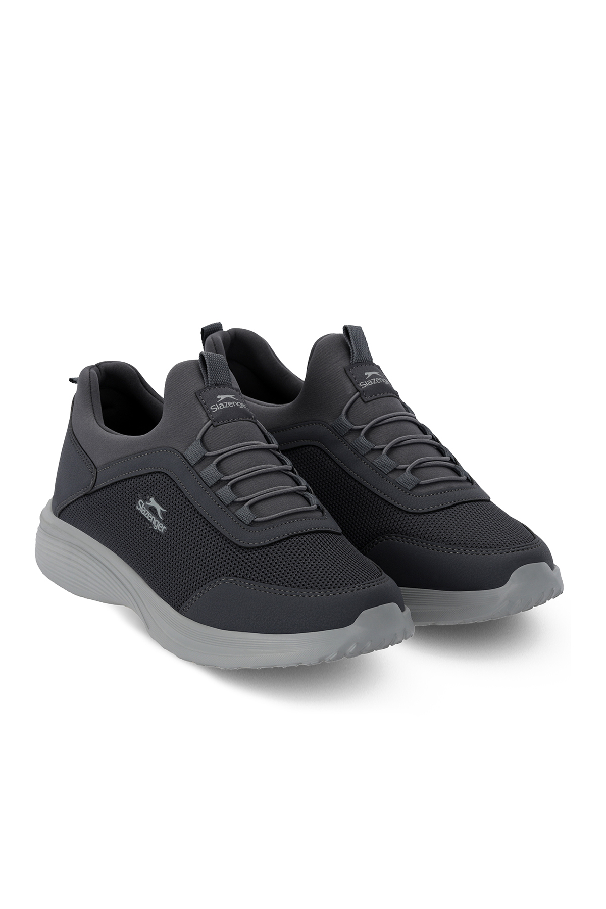 SLAZENGER EBONY I Kadın Koyu Gri Koşu & Yürüyüş Spor Ayakkabısı görsel 2