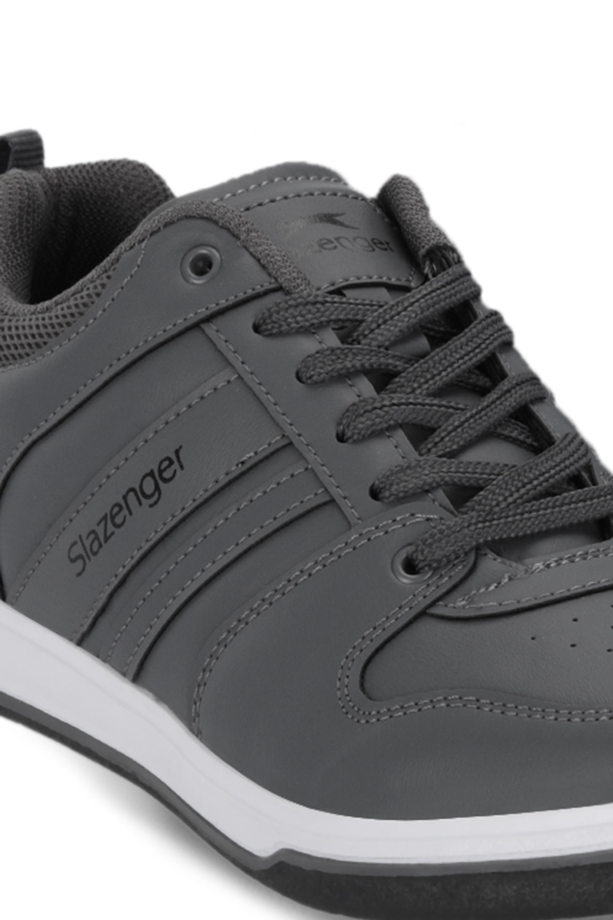 SLAZENGER ALISHA I Erkek Koyu Gri / Siyah Koşu & Yürüyüş Spor Ayakkabısı görsel 4