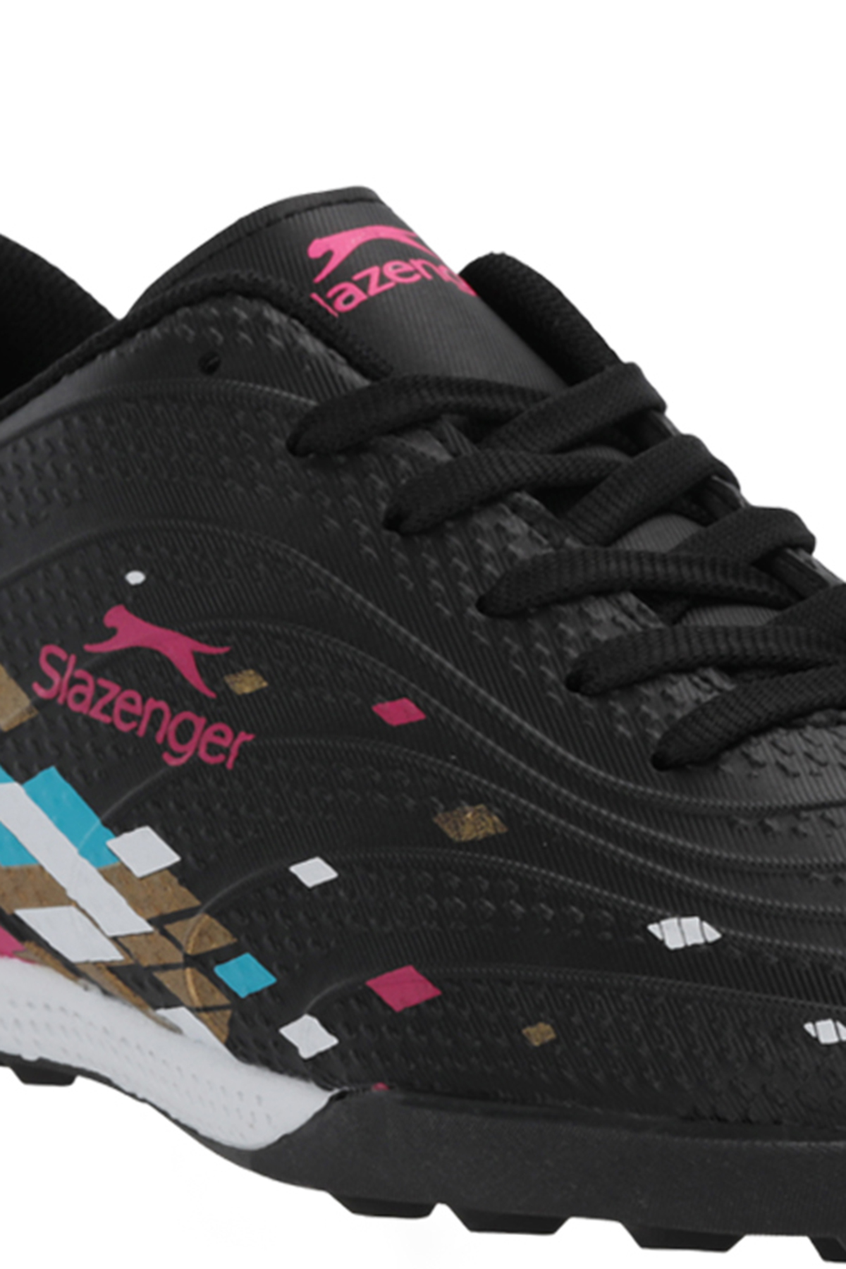 SLAZENGER CANARIA Erkek Halı Saha Siyah Futbol Ayakkabısı görsel 4