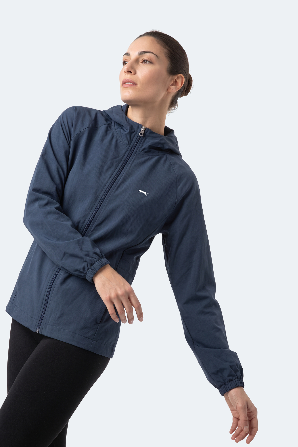 SLAZENGER RUSTIC Kadın Lacivert Rüzgarlık görsel 4