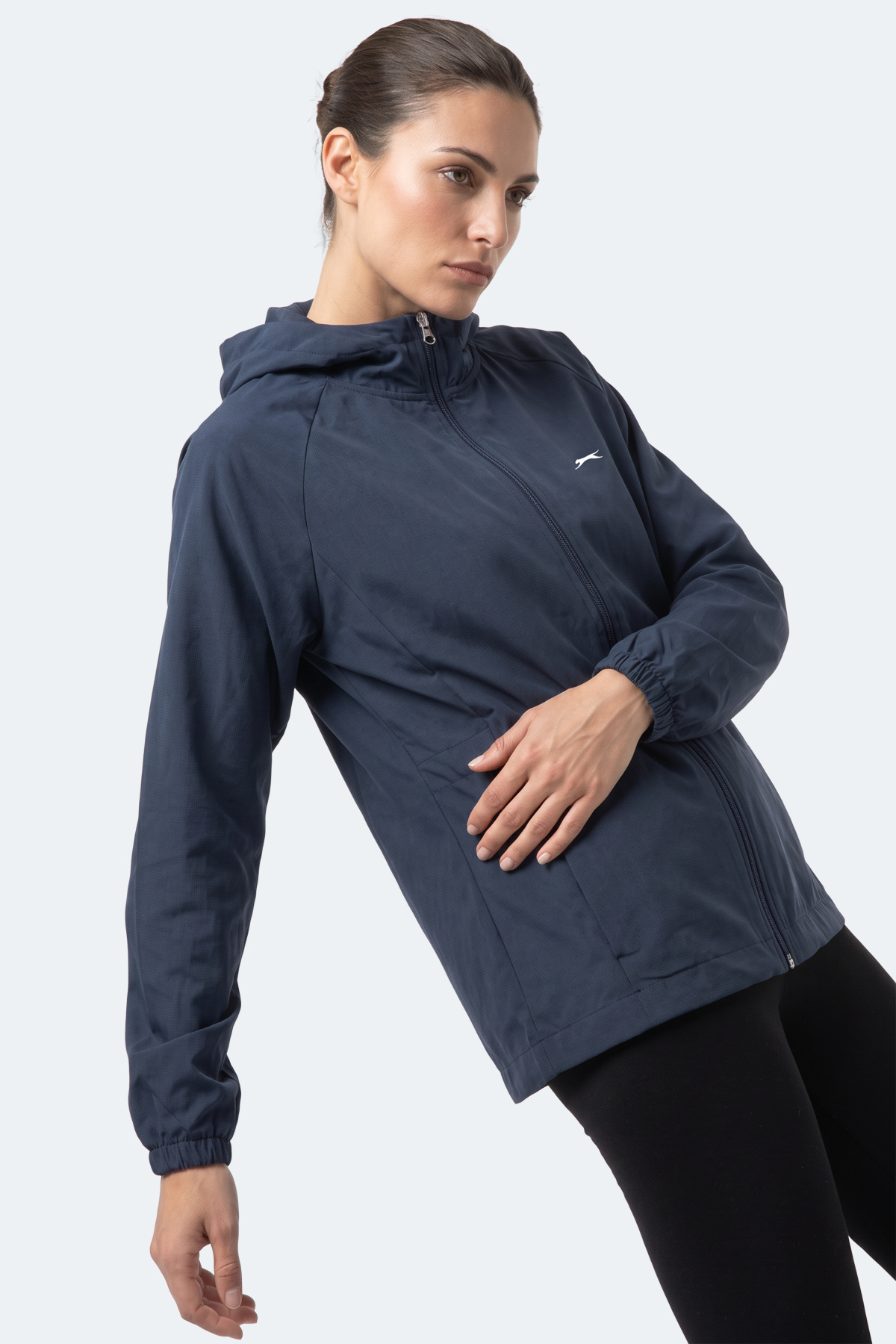 SLAZENGER RUSTIC Kadın Lacivert Rüzgarlık görsel 8