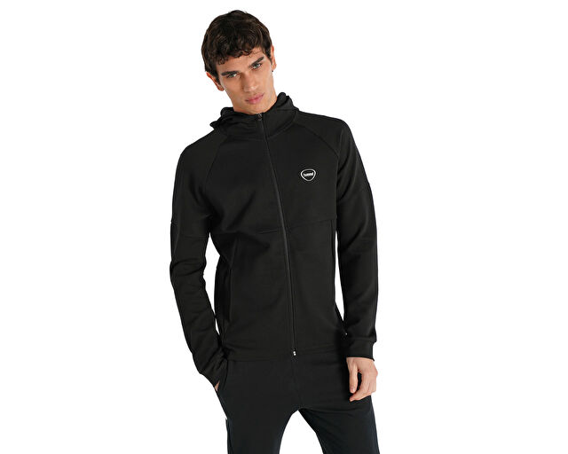 Hummel Inter Zip Hoodie Erkek Günlük Fermuarlı Sweatshirt 921257-2001 Siyah