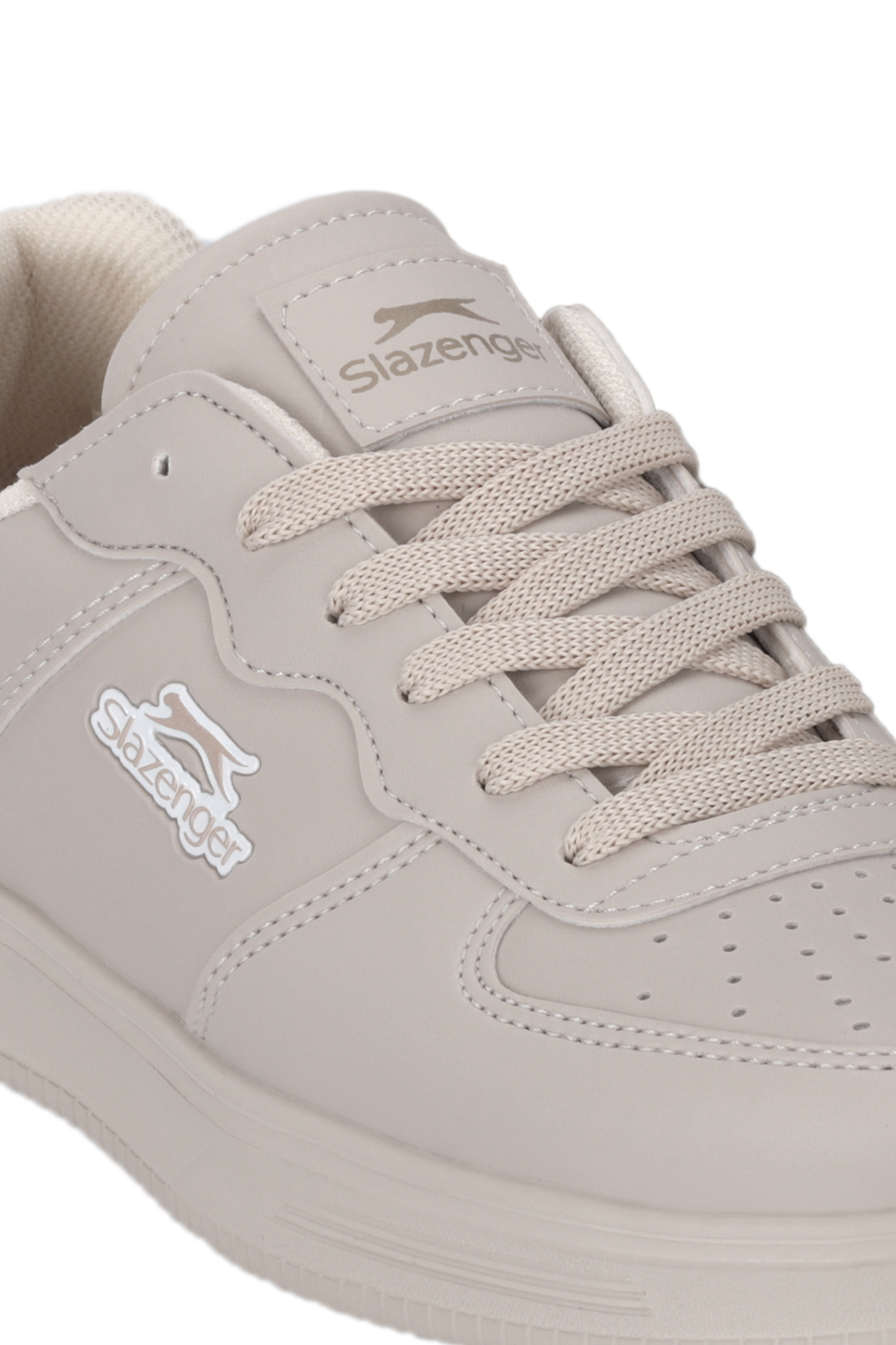 SLAZENGER ZYCRON I Kadın Bej Günlük Spor Ayakkabısı görsel 4