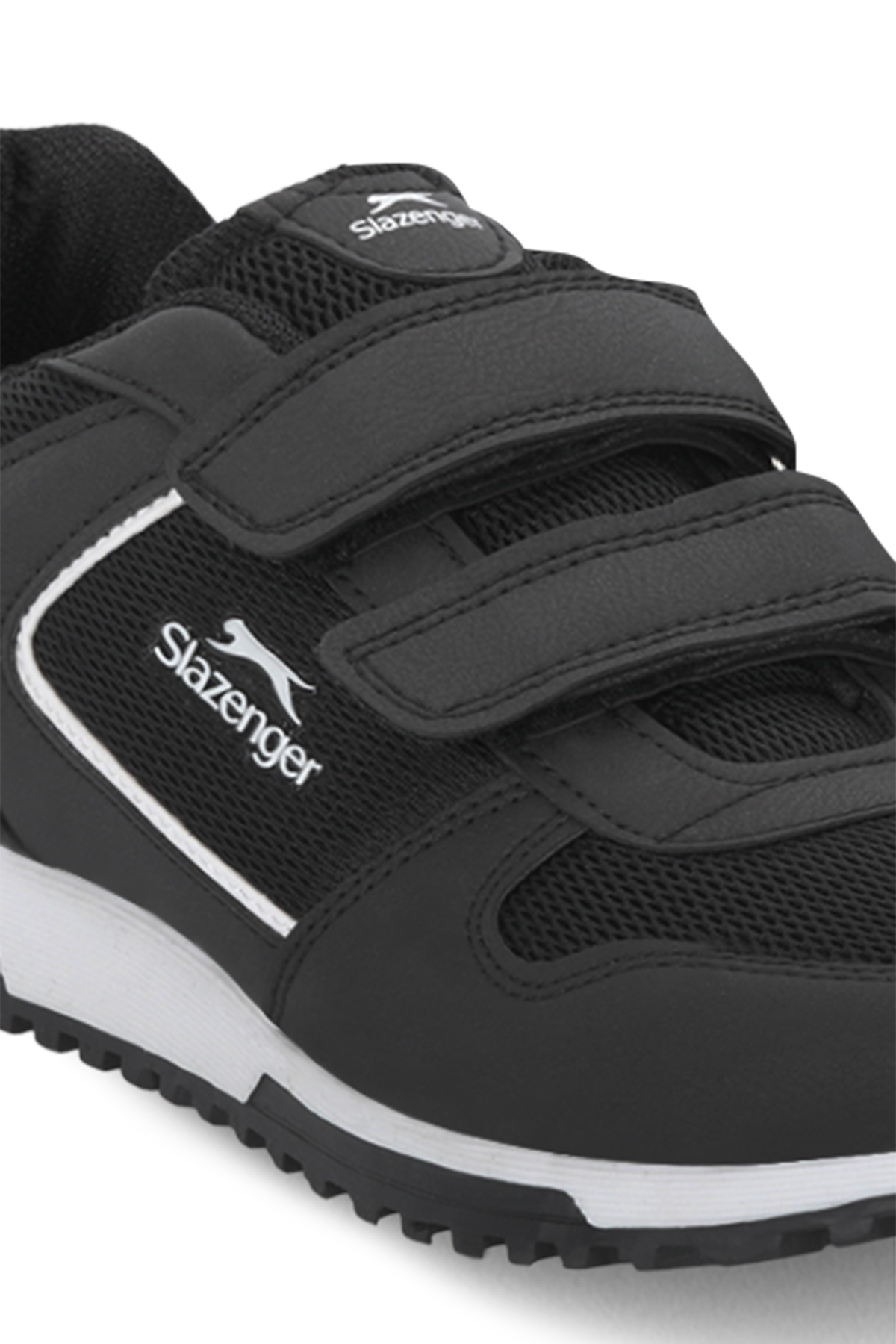 SLAZENGER ALLURE I Kadın Cırt Cırtlı Siyah Günlük Spor Ayakkabısı görsel 4