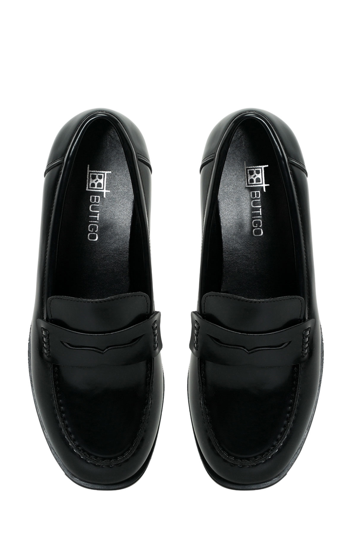 Butigo 26K-213 Siyah Kadın Loafer görsel 3
