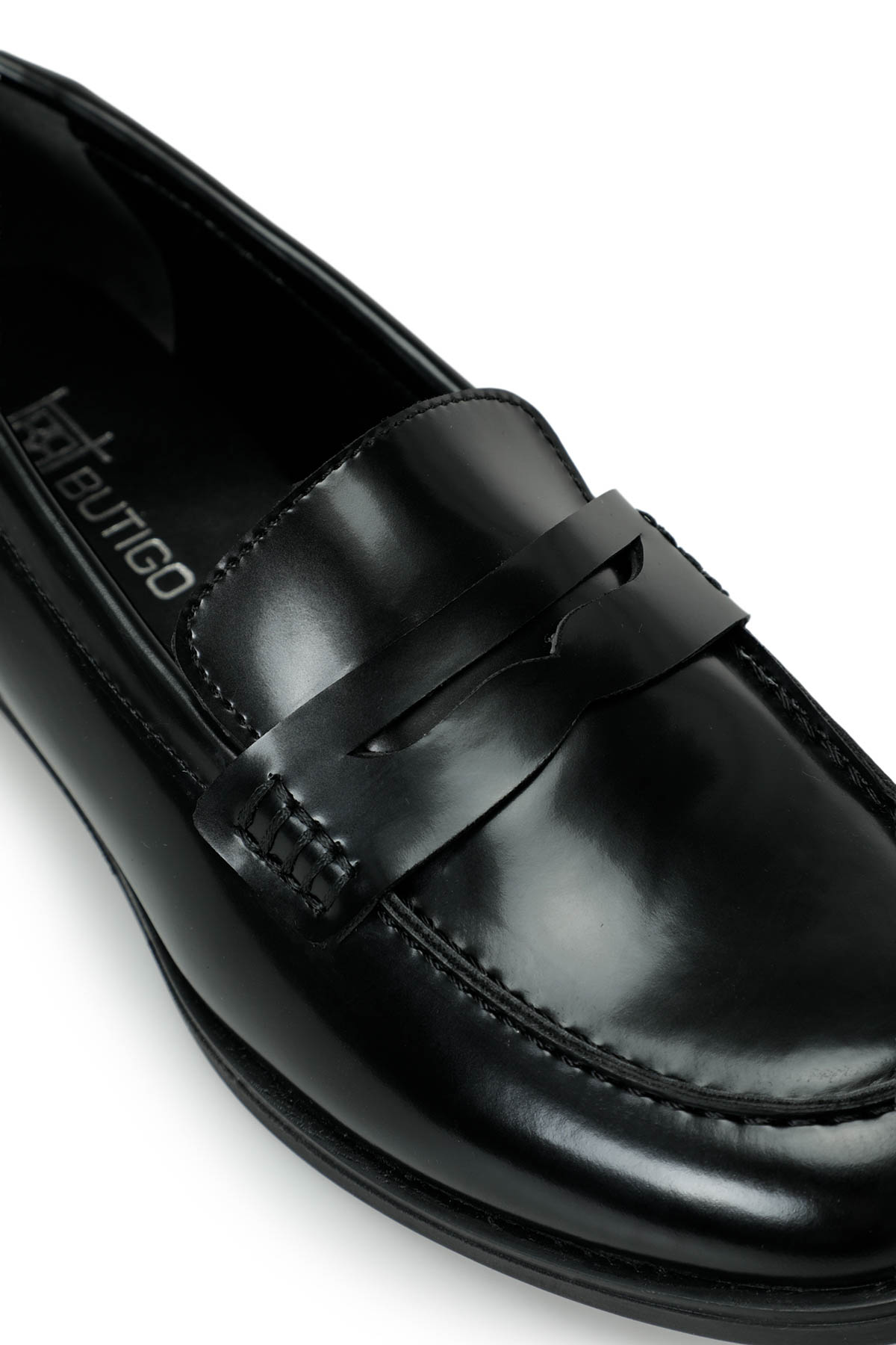 Butigo 26K-213 Siyah Kadın Loafer görsel 6