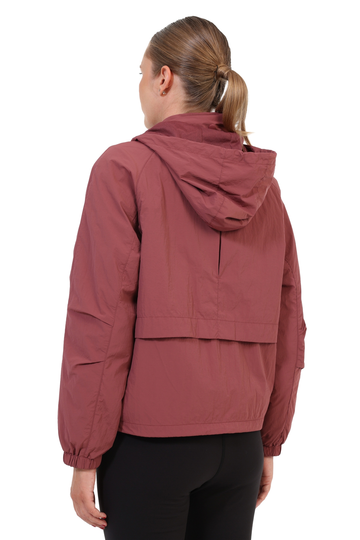 Lumberjack Yağmurluk Kadın Bordo WL FOLDOWN görsel 2