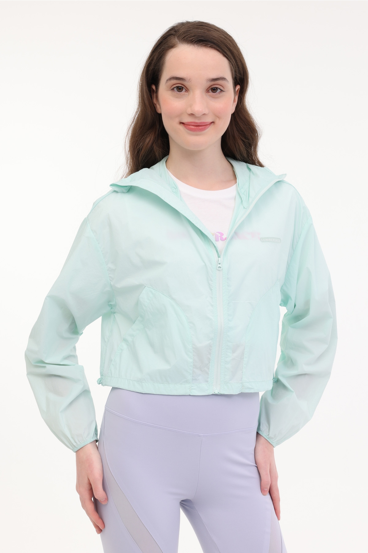 Lumberjack WL HENAS 8KT33 5FX PASTEL YESIL Kadın Yağmurluk