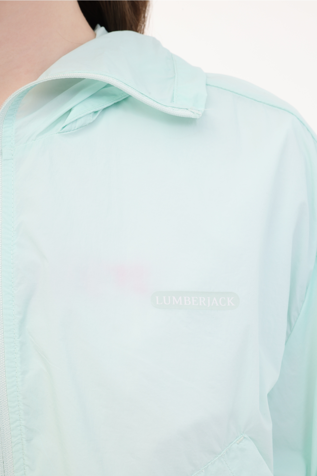 Lumberjack WL HENAS 8KT33 5FX PASTEL YESIL Kadın Yağmurluk görsel 4