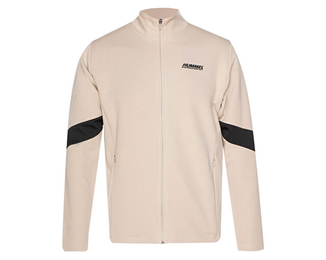 Hummel Rossi Zip Jacket Erkek Günlük Ceket 922292-9033 Bej görsel 5