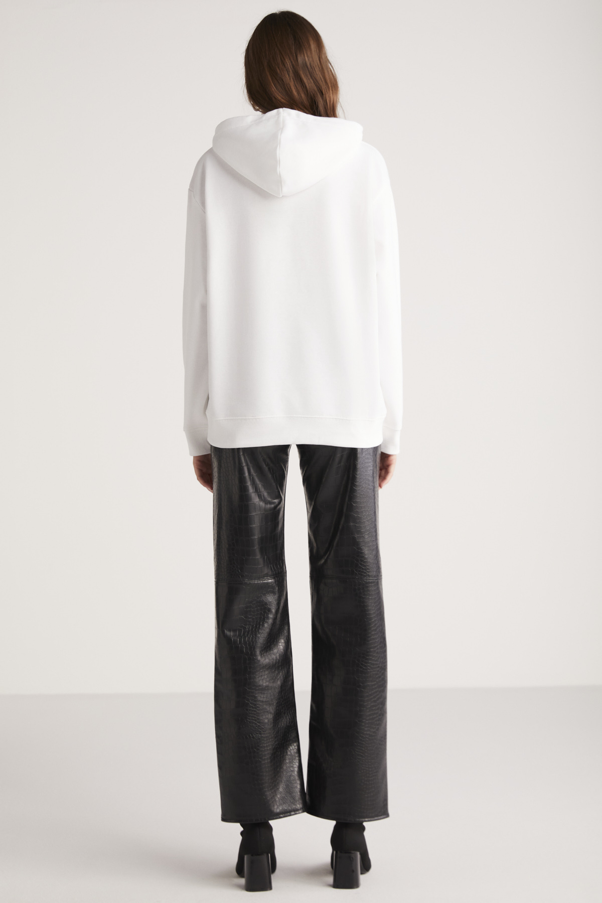 ETHIQUET TEREZA Kadın BEYAZ Sweatshirt görsel 6