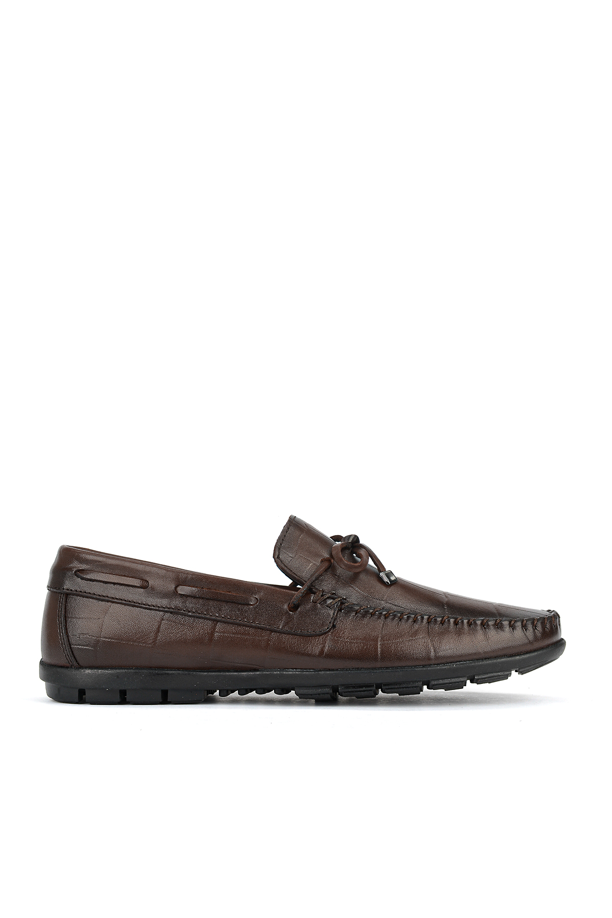 Ziya Ayakkabı Erkek Hakiki Deri Loafer 161423Z42 Kahve