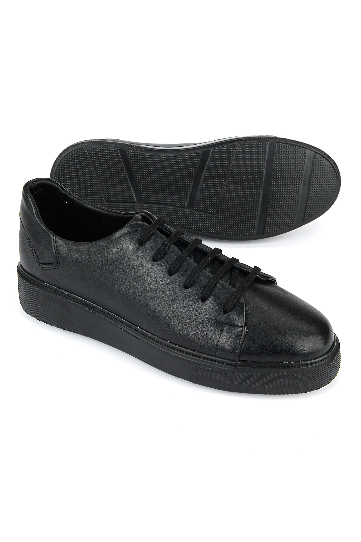 Ziya Ayakkabı Erkek Hakiki Deri Sneaker 161423Z5141 Siyah görsel 4