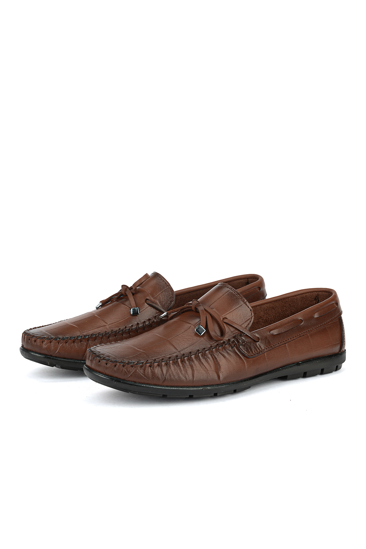 Ziya Ayakkabı Erkek Hakiki Deri Loafer 161423Z42 Taba görsel 5