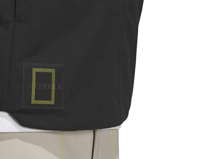 Adidas National Geographic Vest Erkek Outdoor Su Tutmaz Yelek IL8992 Siyah görsel 6