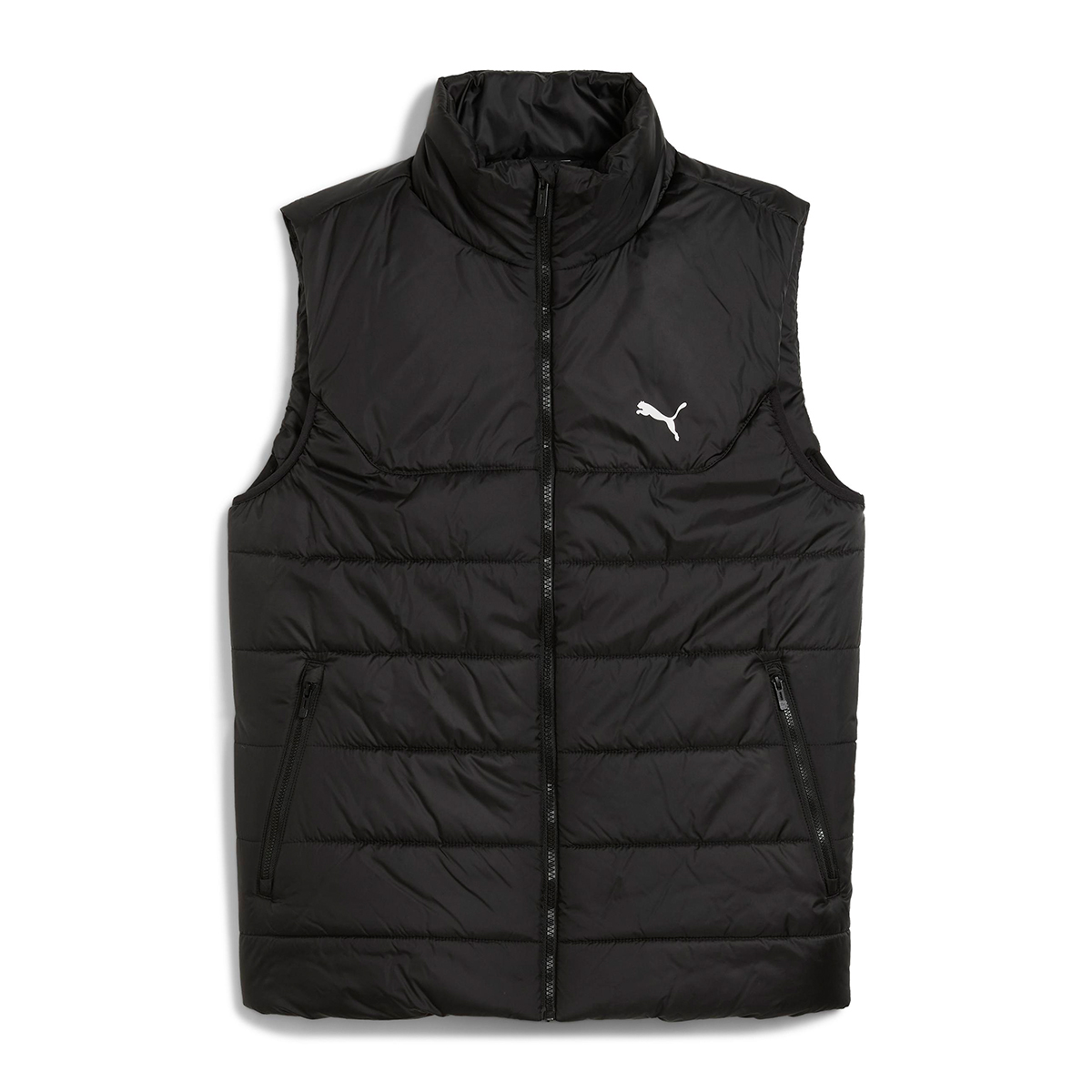 Puma Essentials Padded Erkek Siyah Dik Yaka Yelek görsel 4