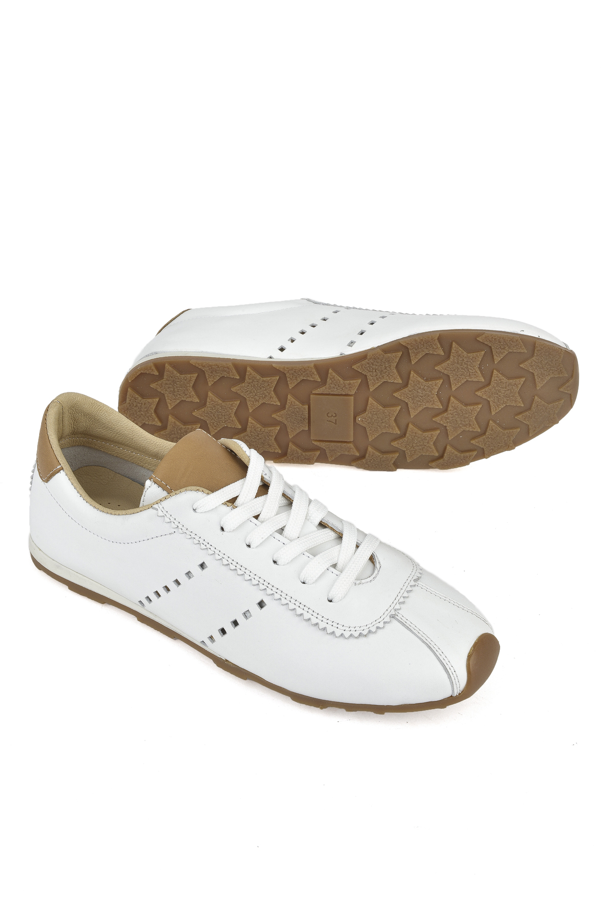 Ziya Ayakkabı Kadın Hakiki Deri Sneaker 1511035Z6300 Beyaz görsel 4