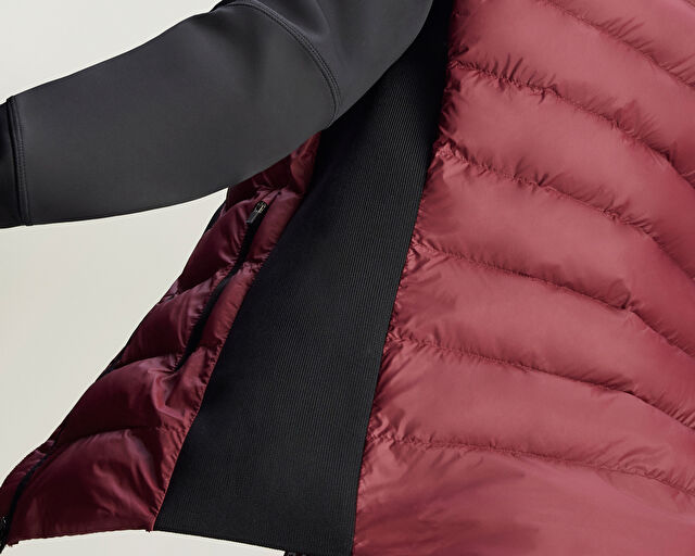 Adidas By Stella McCartney x Terrex TrueNature Midlayer Kadın Outdoor Ceketi JE4080 Kırmızı görsel 4