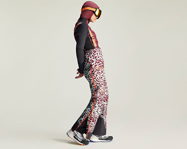 Adidas By Stella McCartney x Terrex TrueNature Midlayer Kadın Outdoor Ceketi JE4080 Kırmızı görsel 6