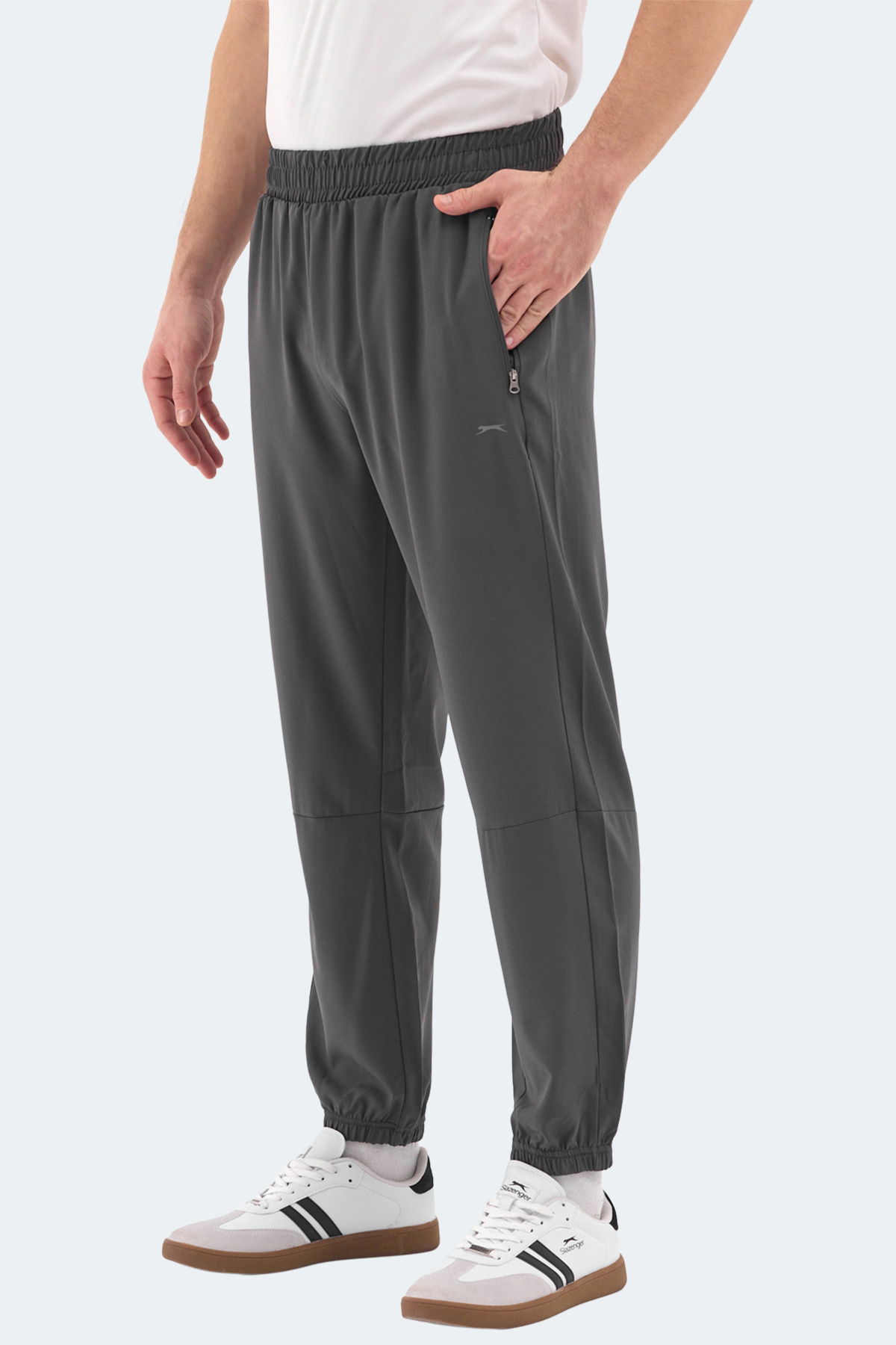 SLAZENGER RUSLAN Erkek Jogger Eşofman Altı Koyu Gri
