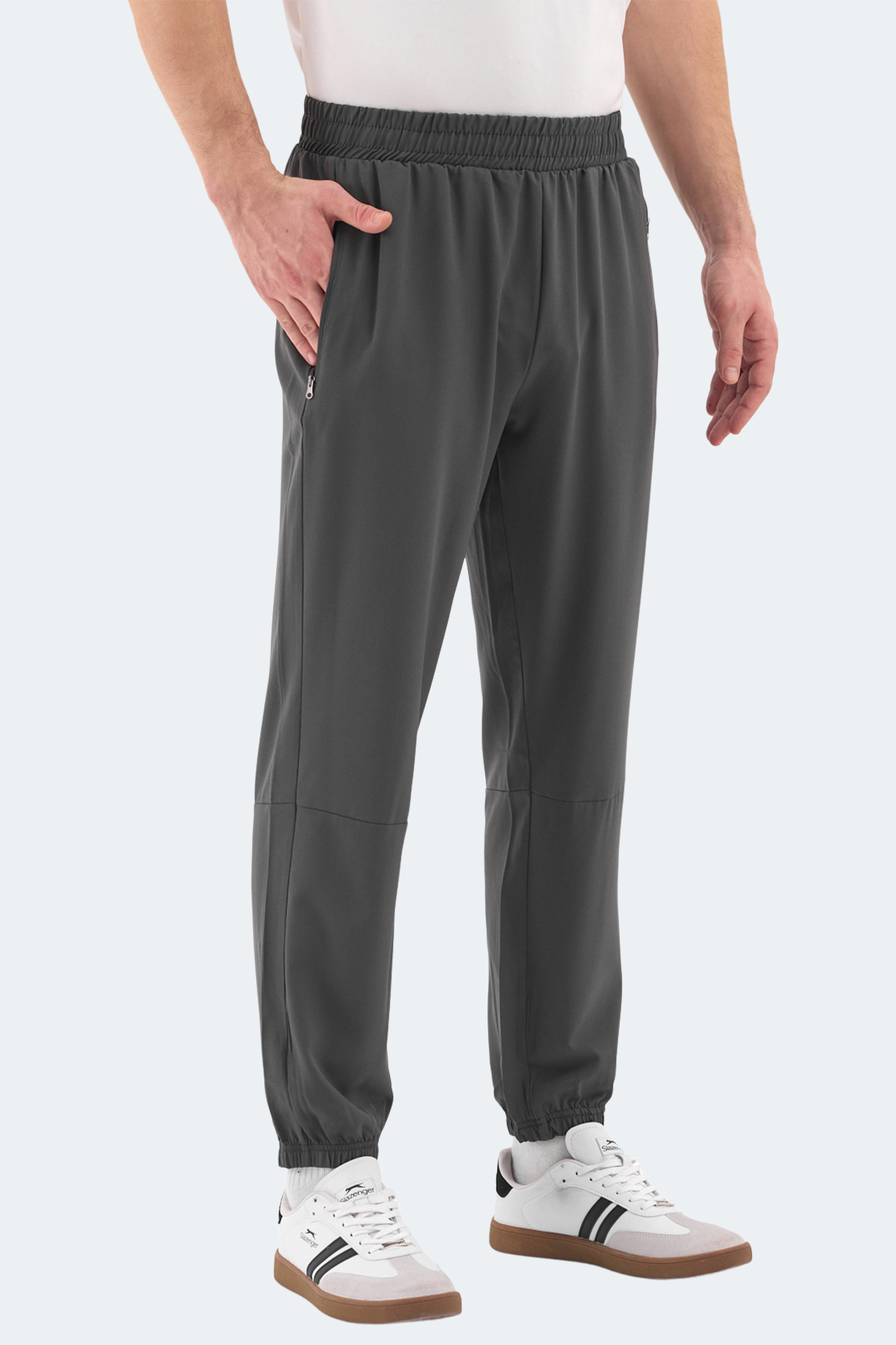 SLAZENGER RUSLAN Erkek Jogger Eşofman Altı Koyu Gri görsel 3