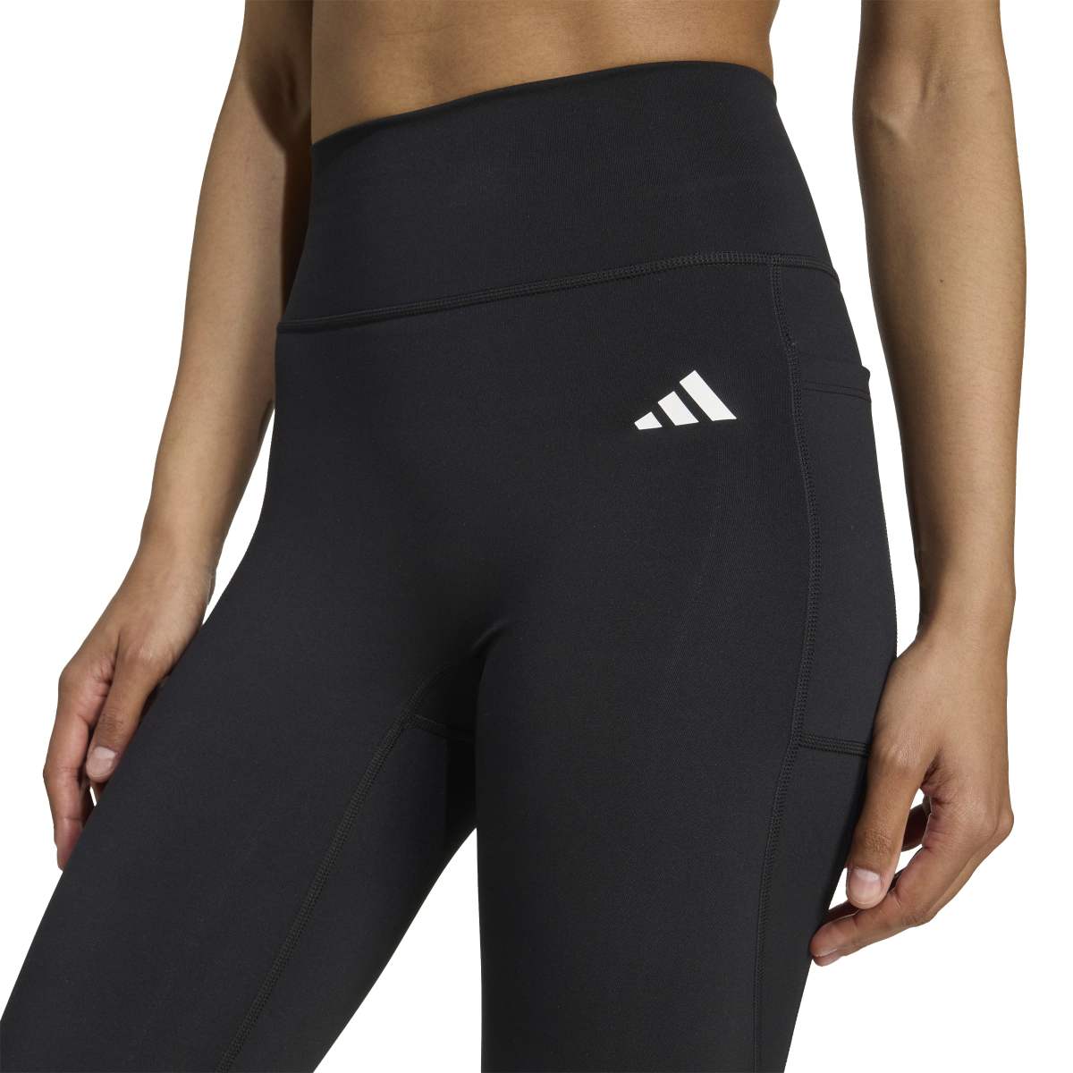 Adidas Optime Essentials Pow 7/8 Kadın Siyah Tayt görsel 4