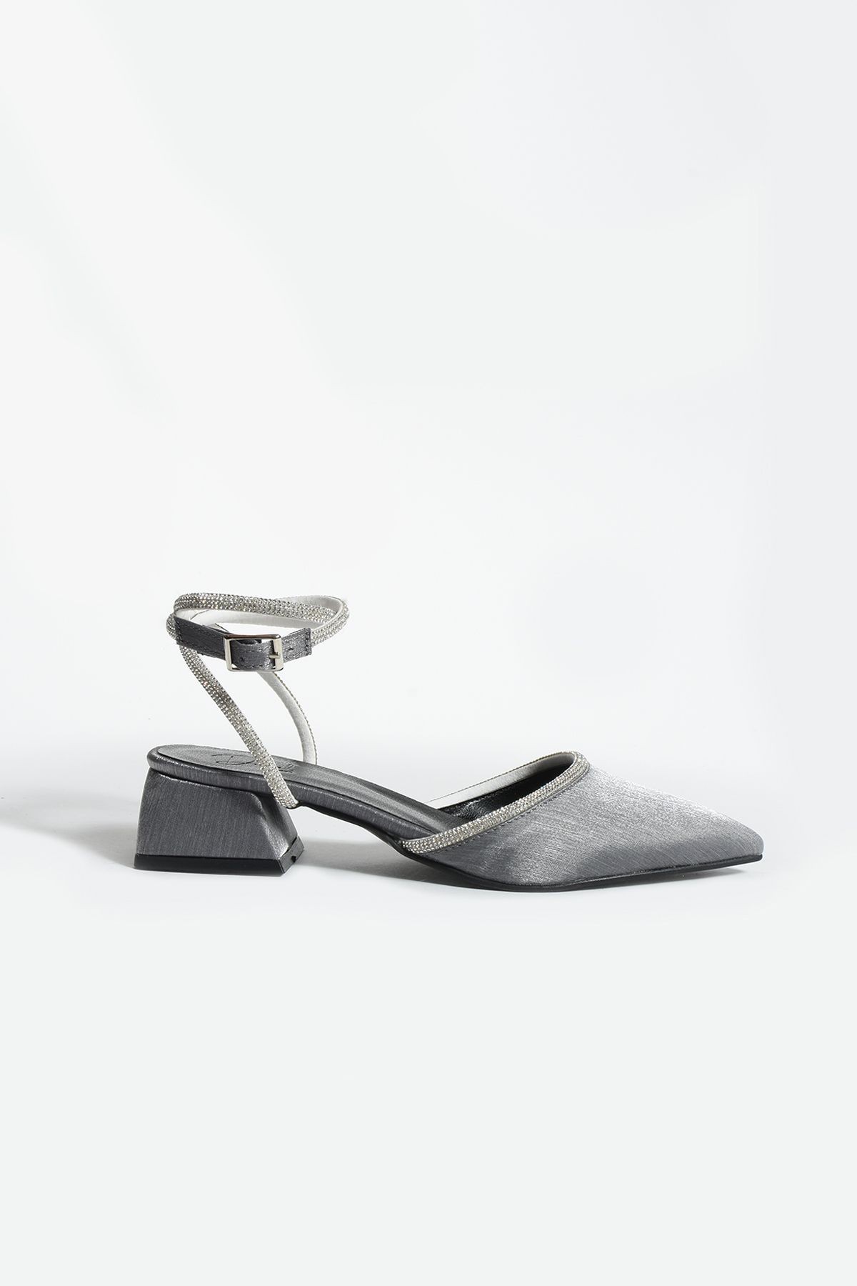 DUXAL SHOES Tokalı Taşlı Kadın Topuklu Ayakkabı