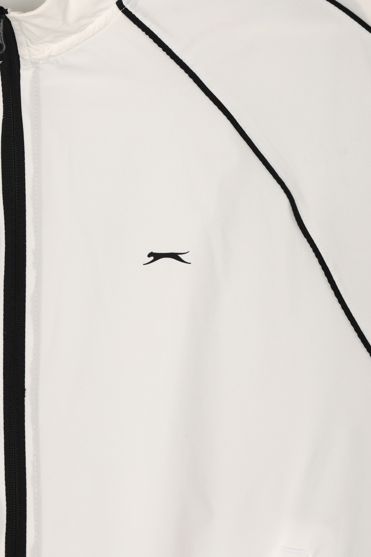 SLAZENGER REVEL Kadın Dik Yaka Fermuarlı Kemik Eşofman Takımı görsel 2