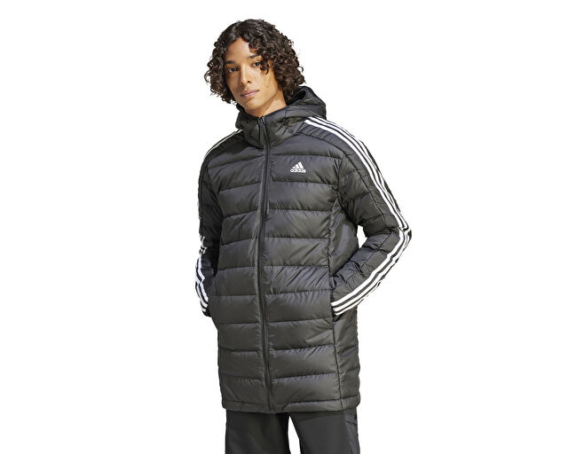 Adidas Ess 3S L D H Pa Erkek Günlük Mont HZ8522 Siyah