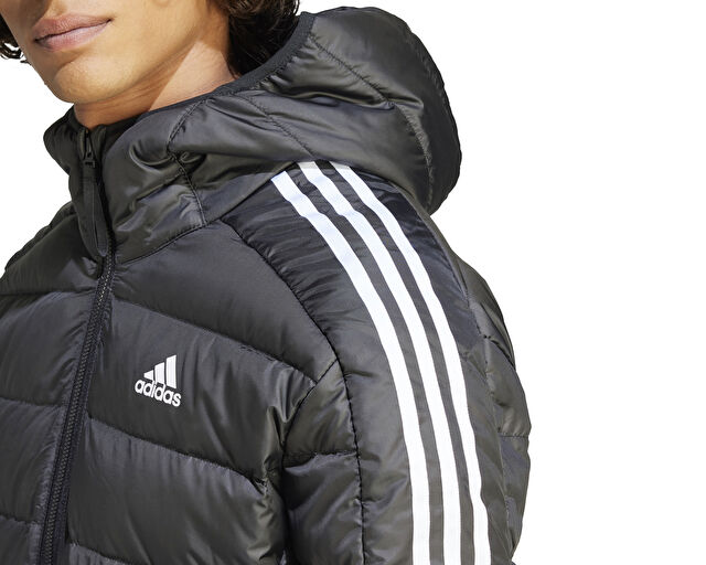 Adidas Ess 3S L D H Pa Erkek Günlük Mont HZ8522 Siyah görsel 5
