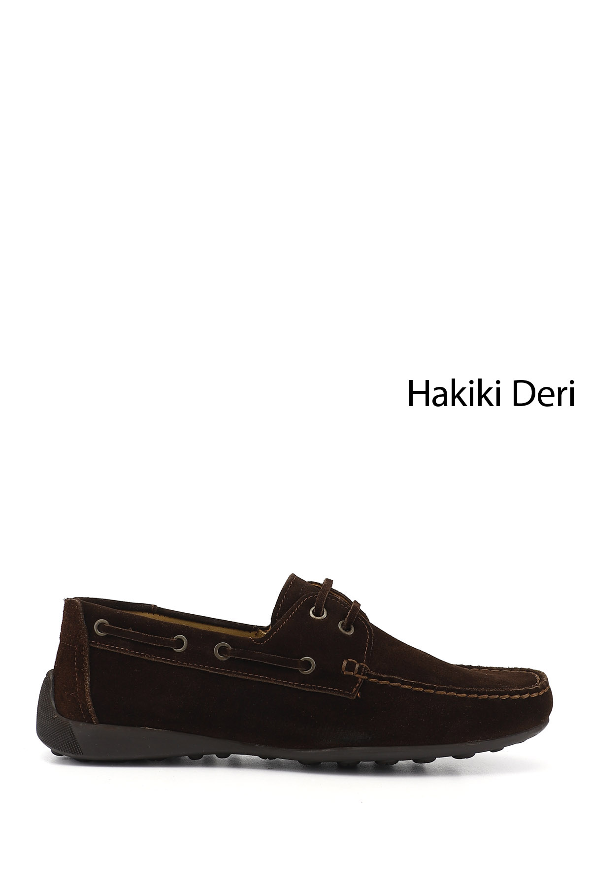 GÖNDERİ(R) Erkek AÇIK KAHVERENGİ Rok Hakiki Deri Bağcıklı Ayakkabı