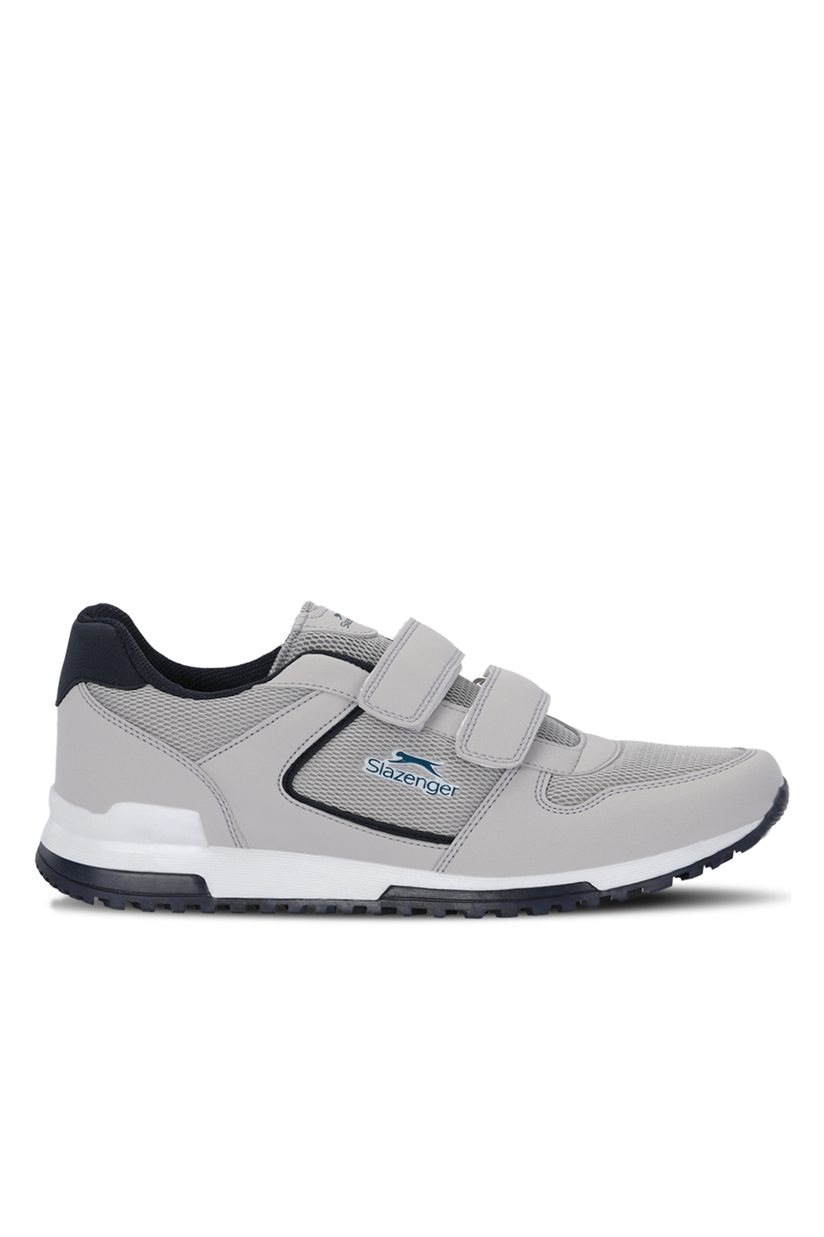 SLAZENGER ALLURE I Erkek Cırt Cırtlı Gri Günlük Spor Ayakkabısı