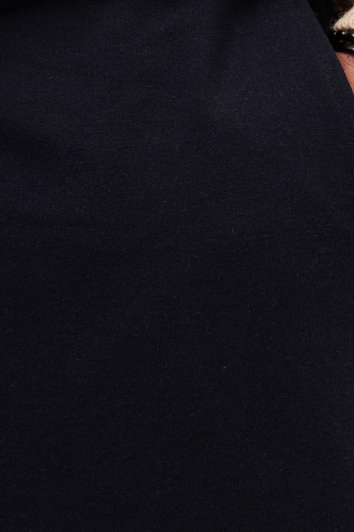 TUDORS Erkek Regular Fit Klasik Kesim Beli Bağcıklı Jogger Cepli Lastikli Paça Lacivert Eşofman Altı görsel 6