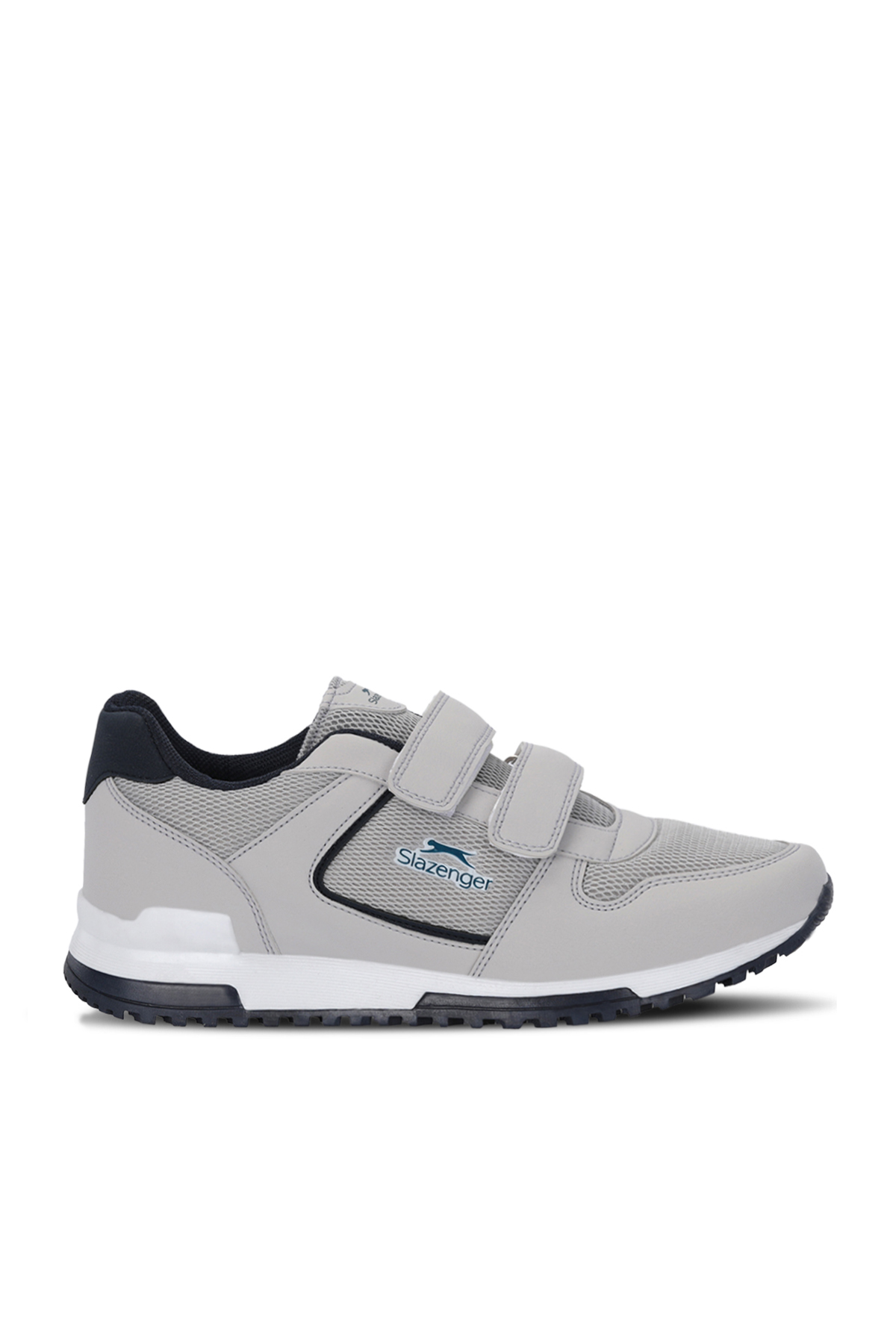 SLAZENGER ALLURE I Kadın Cırt Cırtlı Gri Günlük Spor Ayakkabısı