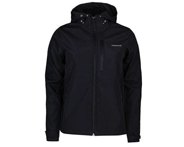 Lumberjack W-Ct2000 Tessa Softshell 2Pr Kadın Günlük Mont 101167541 Siyah