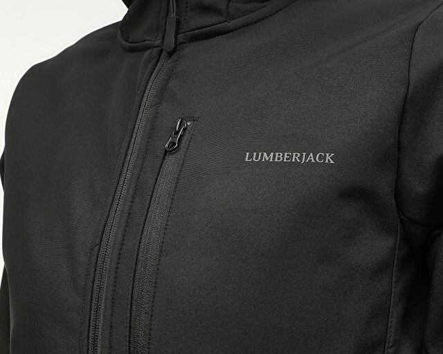 Lumberjack W-Ct2000 Tessa Softshell 2Pr Kadın Günlük Mont 101167541 Siyah görsel 6