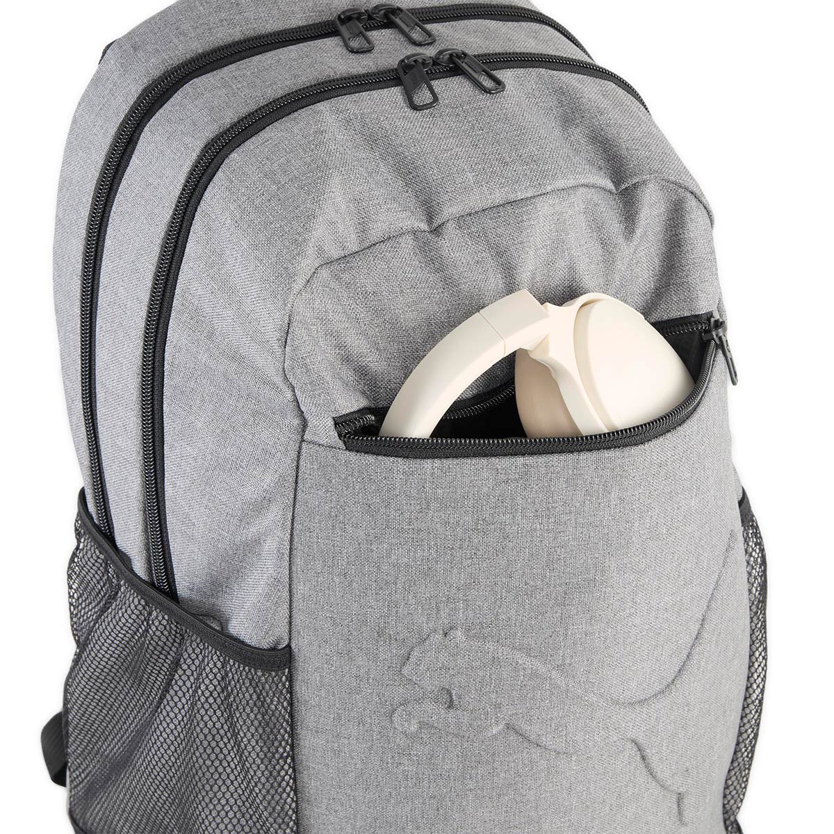 Puma Buzz Heather Gri Sırt Çantası görsel 2
