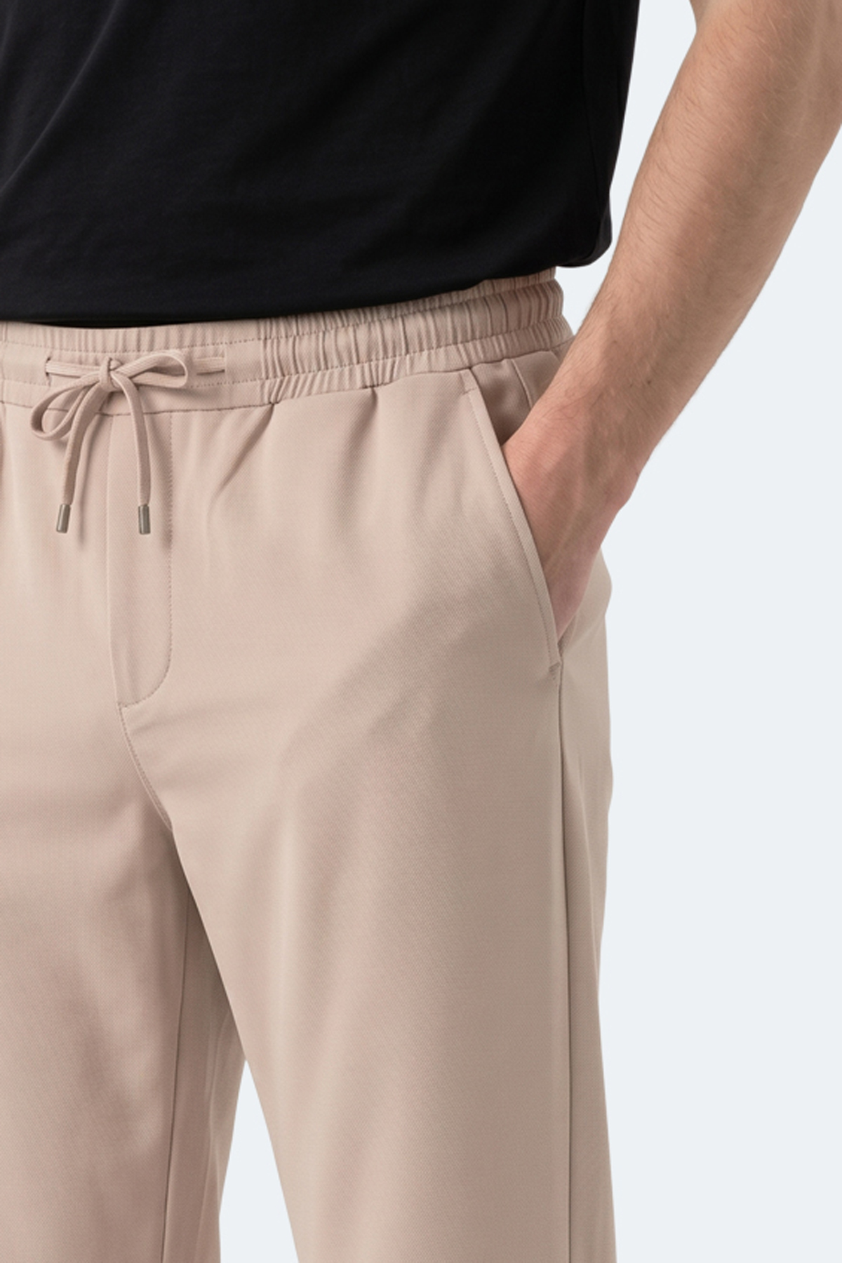 SLAZENGER ESPINO Erkek Cepli Bej Eşofman Altı görsel 4