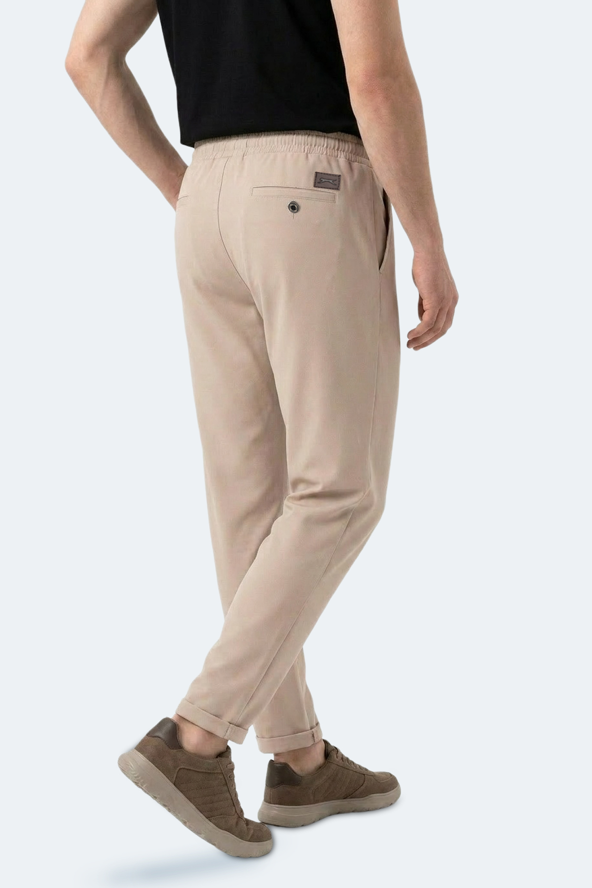 SLAZENGER ESPINO Erkek Cepli Bej Eşofman Altı görsel 5