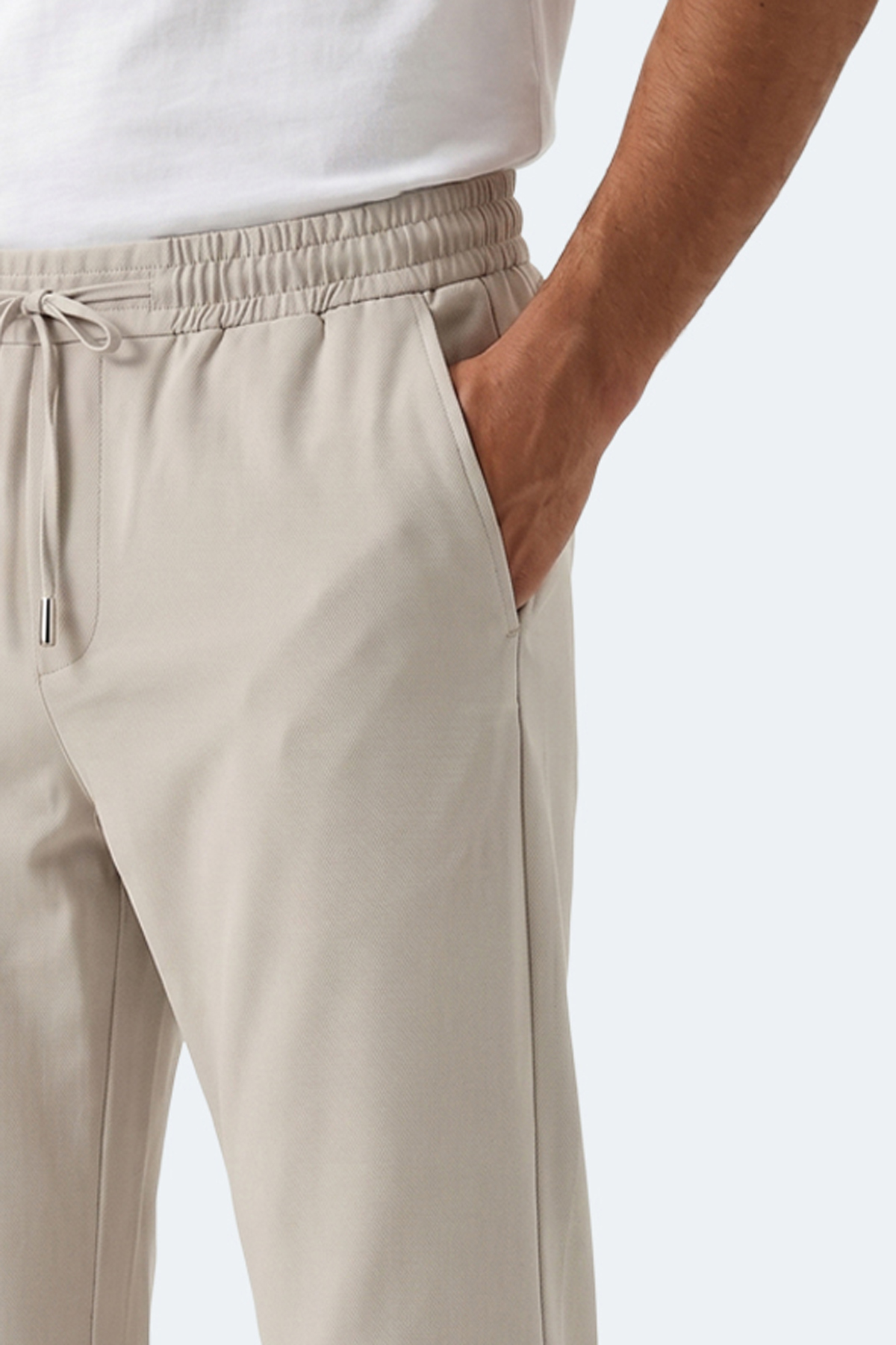SLAZENGER ESPINO Erkek Cepli Gri Eşofman Altı görsel 4