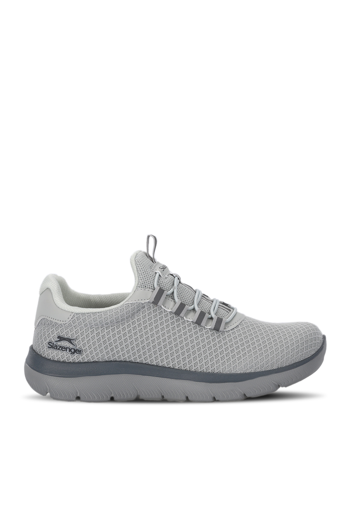 SLAZENGER FLEX FIT I Kadın Gri Koşu & Yürüyüş Spor Ayakkabısı