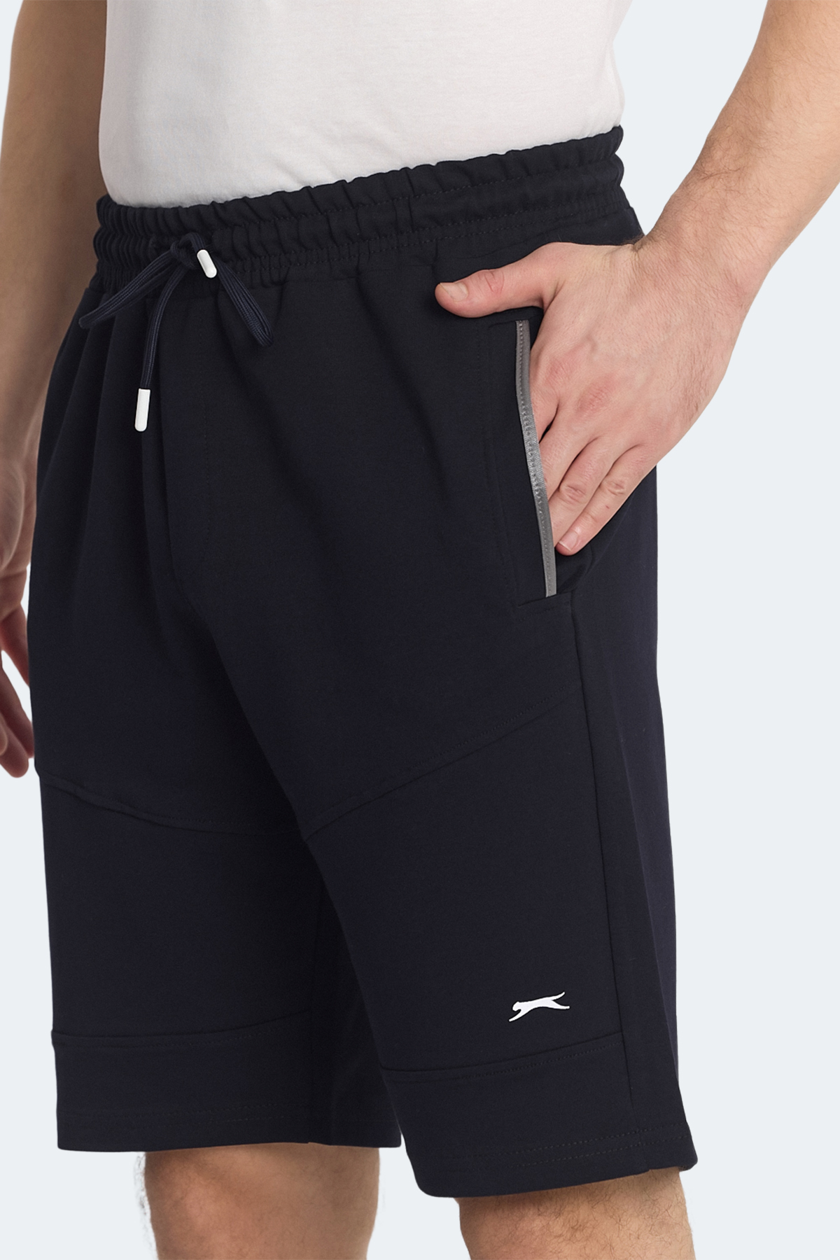 SLAZENGER NASIM Erkek Cepli Lacivert Şort görsel 5