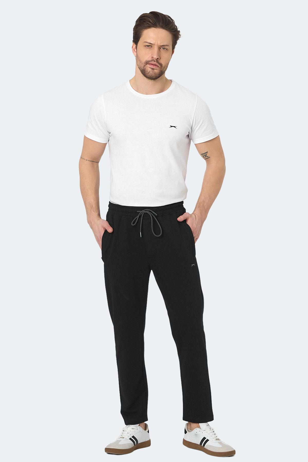 SLAZENGER NATASA Erkek Eşofman Altı Siyah görsel 4